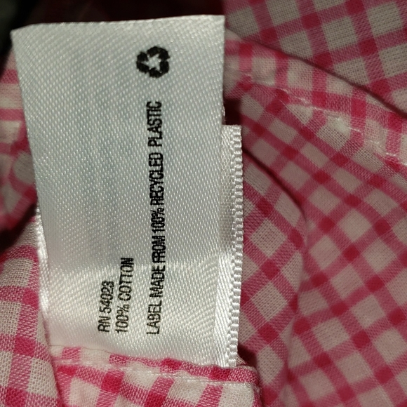 BNWT GAP Pink & White Gingham Button  Down - Picture 9 of 10